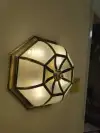 Modern, simple, elegant and light luxury led ceiling lamp for the bedroom, creative round, warm and wavy room lighting fixtures Application Scenario
